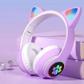 Casque Bluetooth Sans Fil Oreilles de Chat XY-231