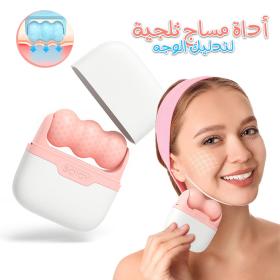 Rouleau de glace pour Massage du visage et des yeux , corps, mésothérapie , refroidissement, soulagement de la douleur