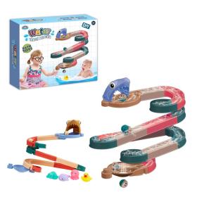 Jouets de bain cascade pour enfants, bricolage et glissière d'eau