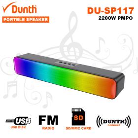 Ampli à batterie bluetooth haut parleur de haute qualité 2200W DUNTH DU-SP117