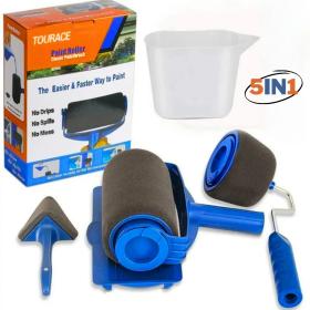 kit Rouleau de peinture mural 7 pièces multifonctionnel